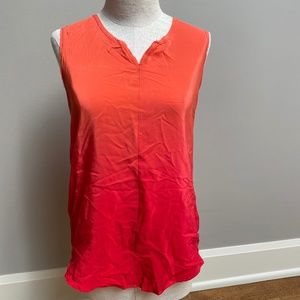 Lola & Sophie Ombrre pullover Sleeveless Blouse Tank Shades of orange/Pink